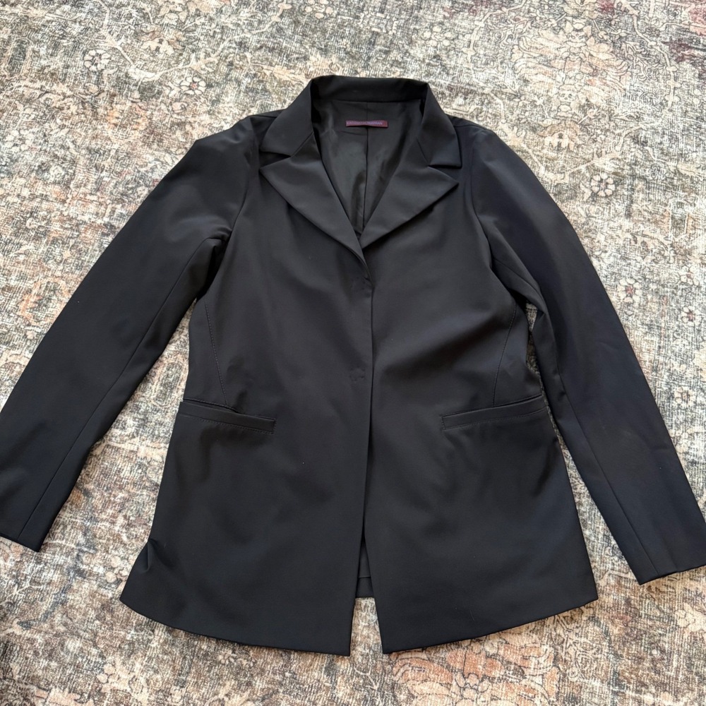 Katharina Hovman Black Blazer EU 36 US‎ 8 Lagenlook Minimalist Made in Germany - Picture 5 of 9